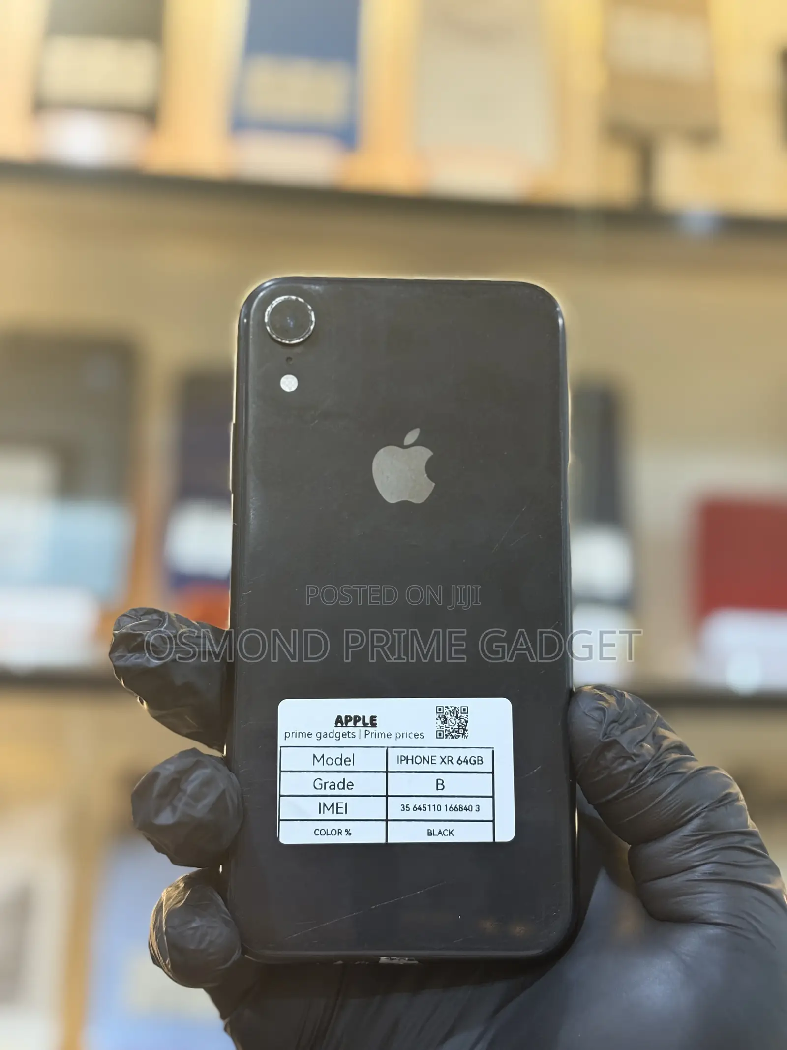 Apple iPhone XR 64 GB Black