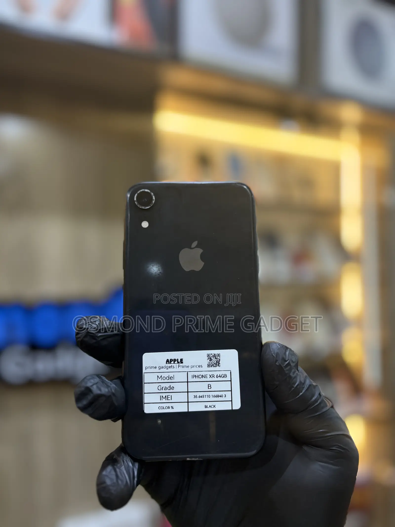 Apple iPhone XR 64 GB Black