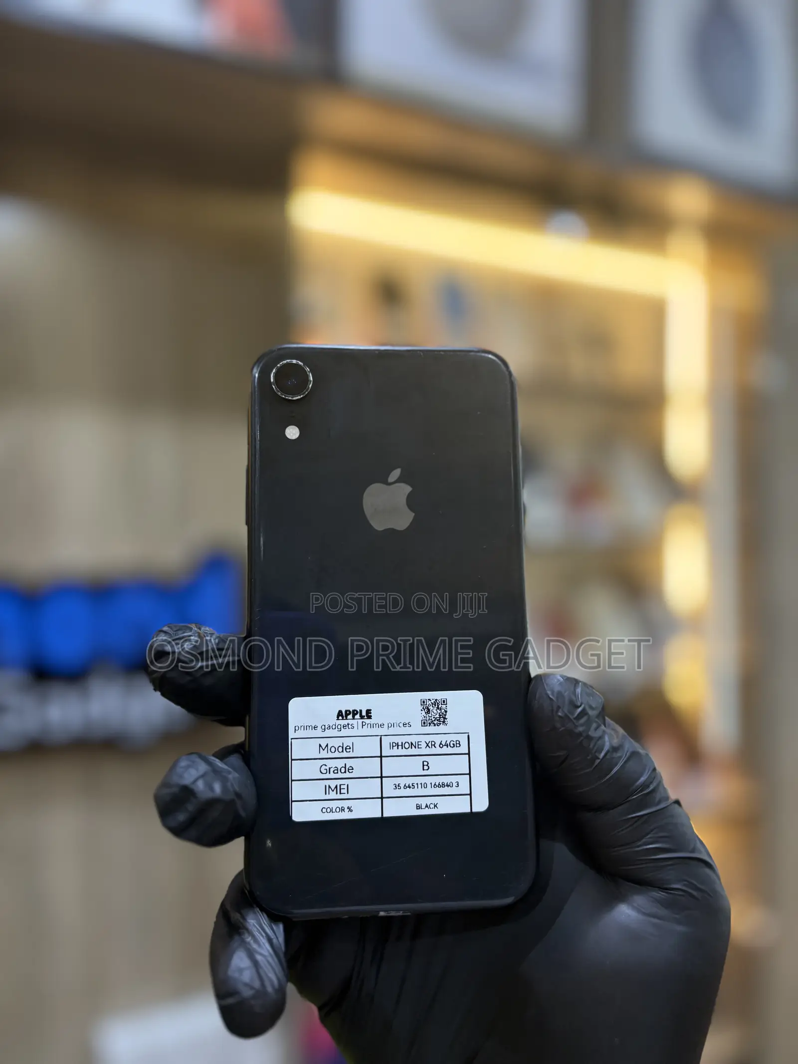 Apple iPhone XR 64 GB Black