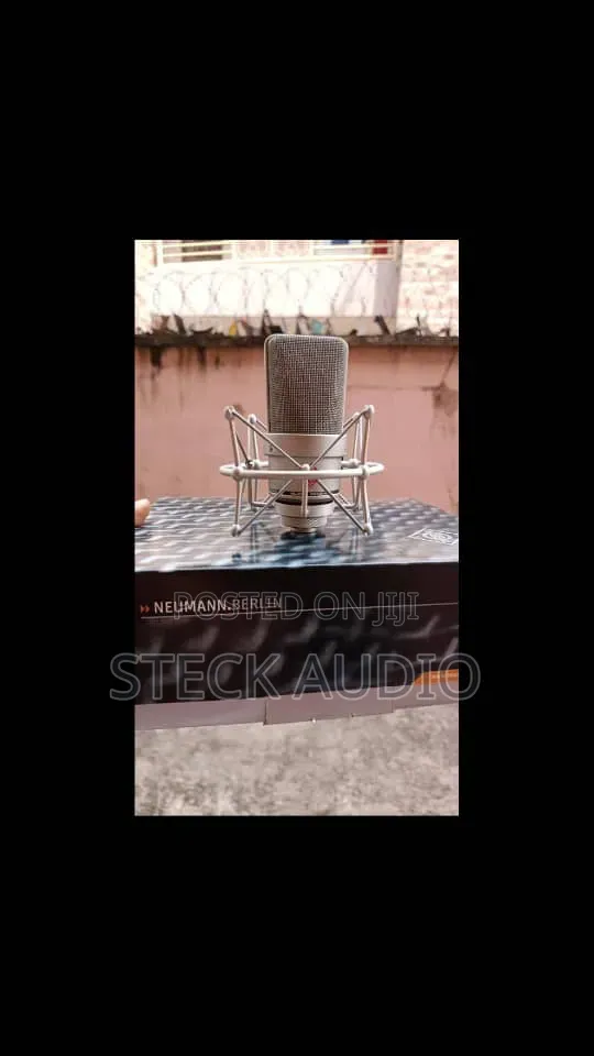 NEUMANN Professional Studio Condenser Microphone. A High Fidelity Mic
