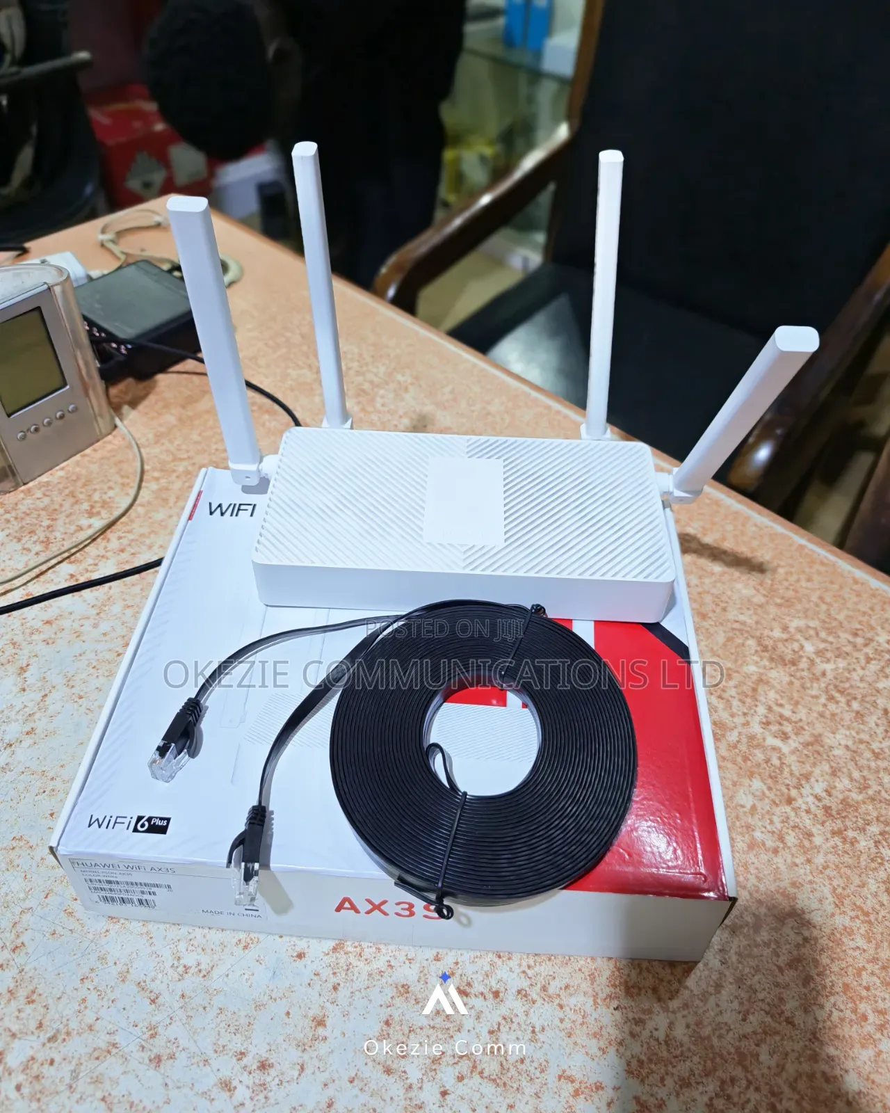 WiFi Extender + 15m Lan Cable ; Wired (In) to Wireless (Out) WiFi 6