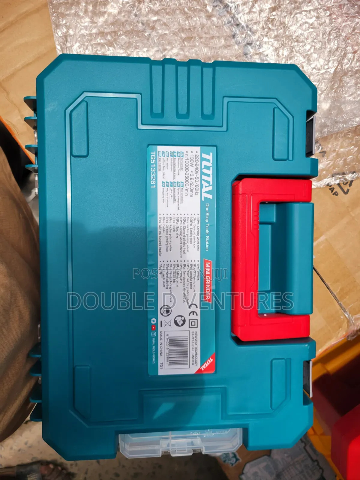 TOTAL 130W Mini Grinder Kit (Model TG)