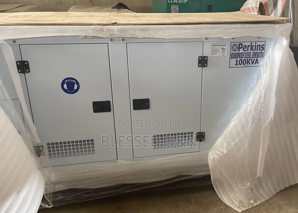 100kva Perkins Soundproof Diesel Generator