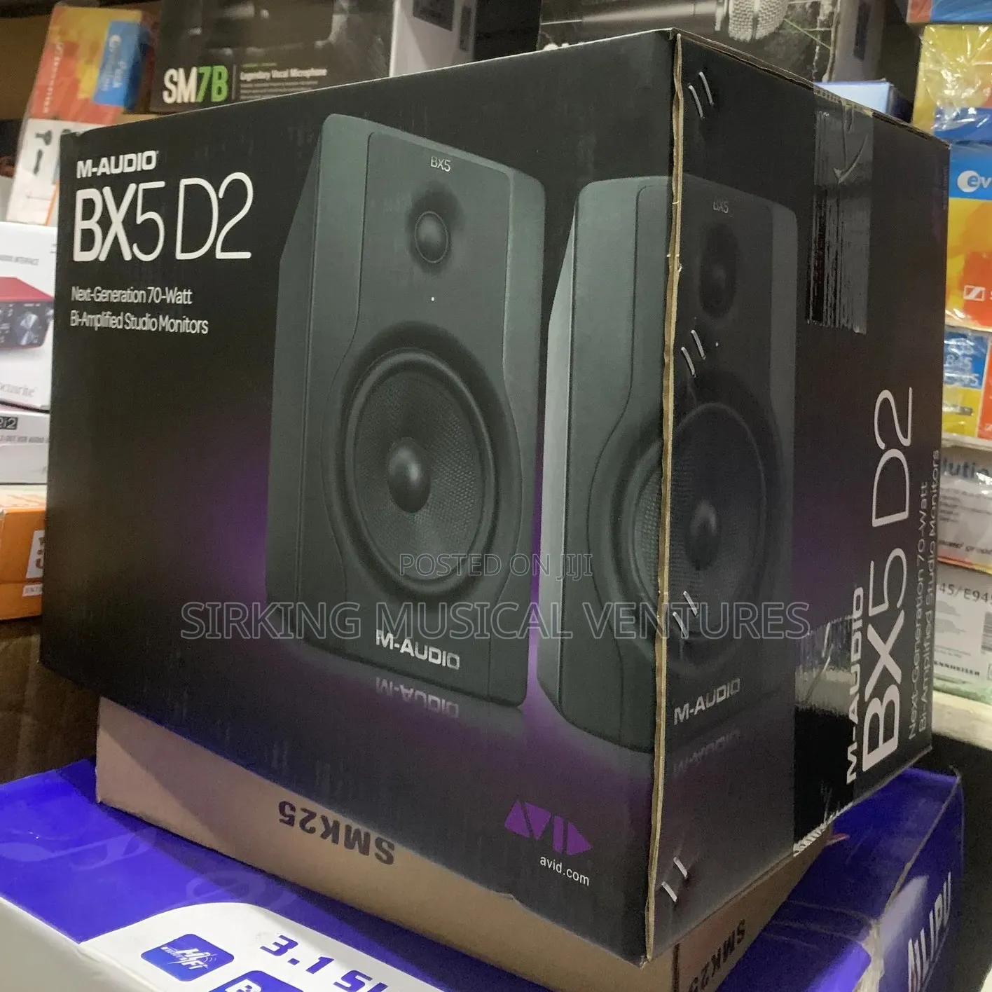 Studio Monitor Speaker M-Audio Bx5-D2 70watts
