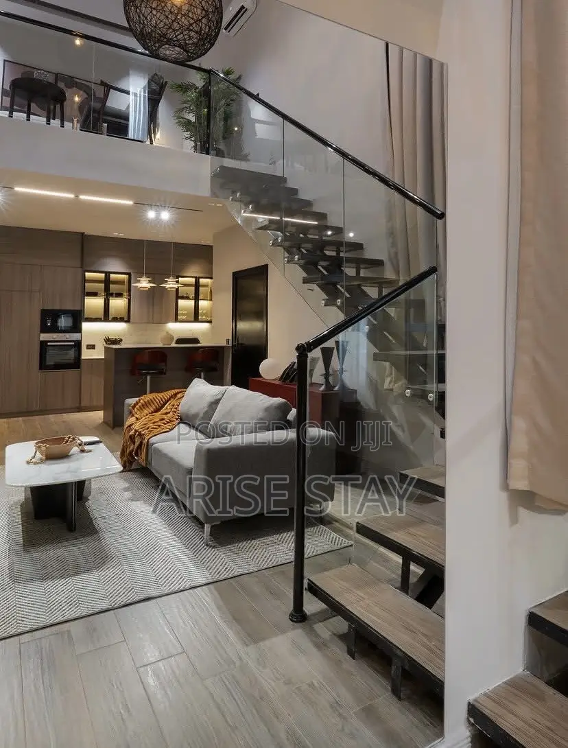 Luxury 1-Bedroom Loft Shortlet With Pool | Lekki Phase 1