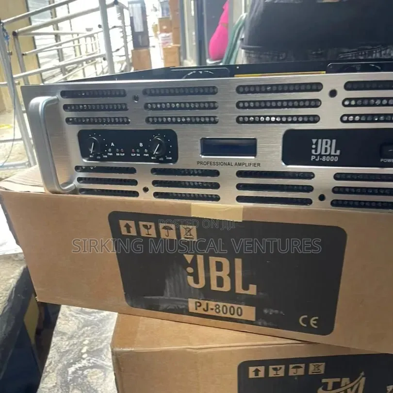 JBL PJ 8000watts Power Amplifier With 40 Transistor/8 Capacitor