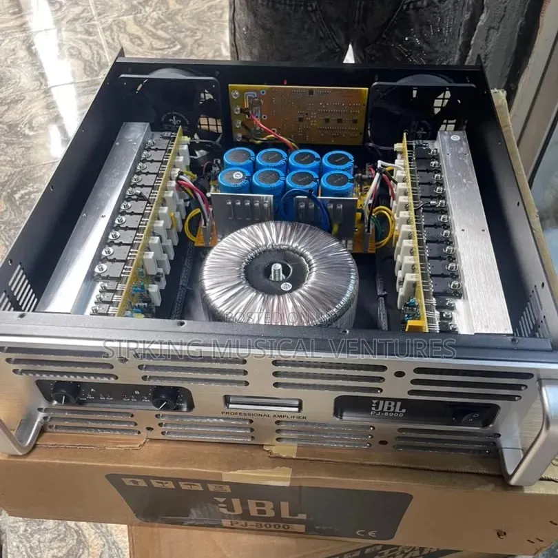 JBL PJ 8000watts Power Amplifier With 40 Transistor/8 Capacitor