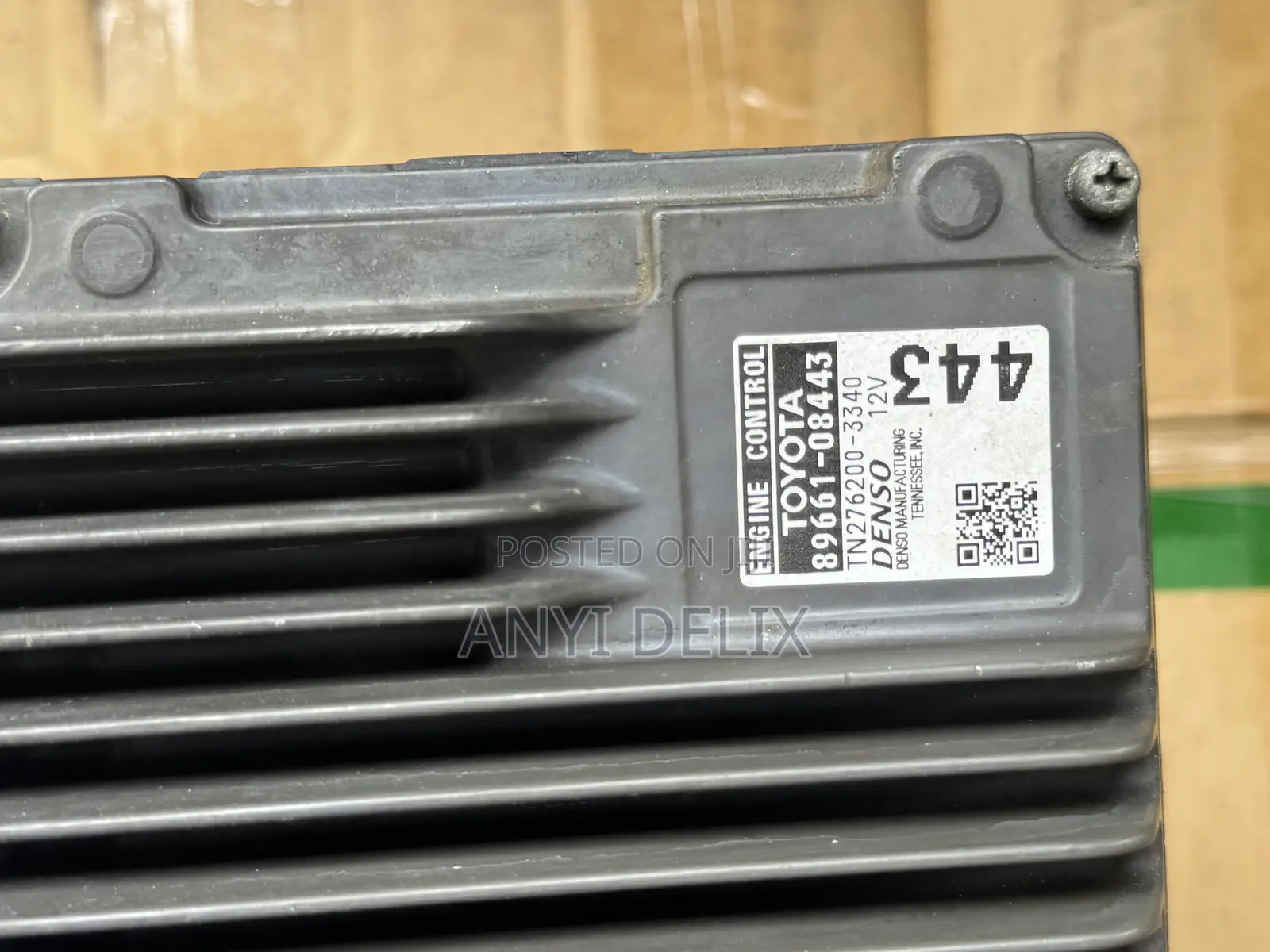 ECU Brainbox Toyota Sienna 2016-2018 3.5L V6 AWD AT 89661-08443