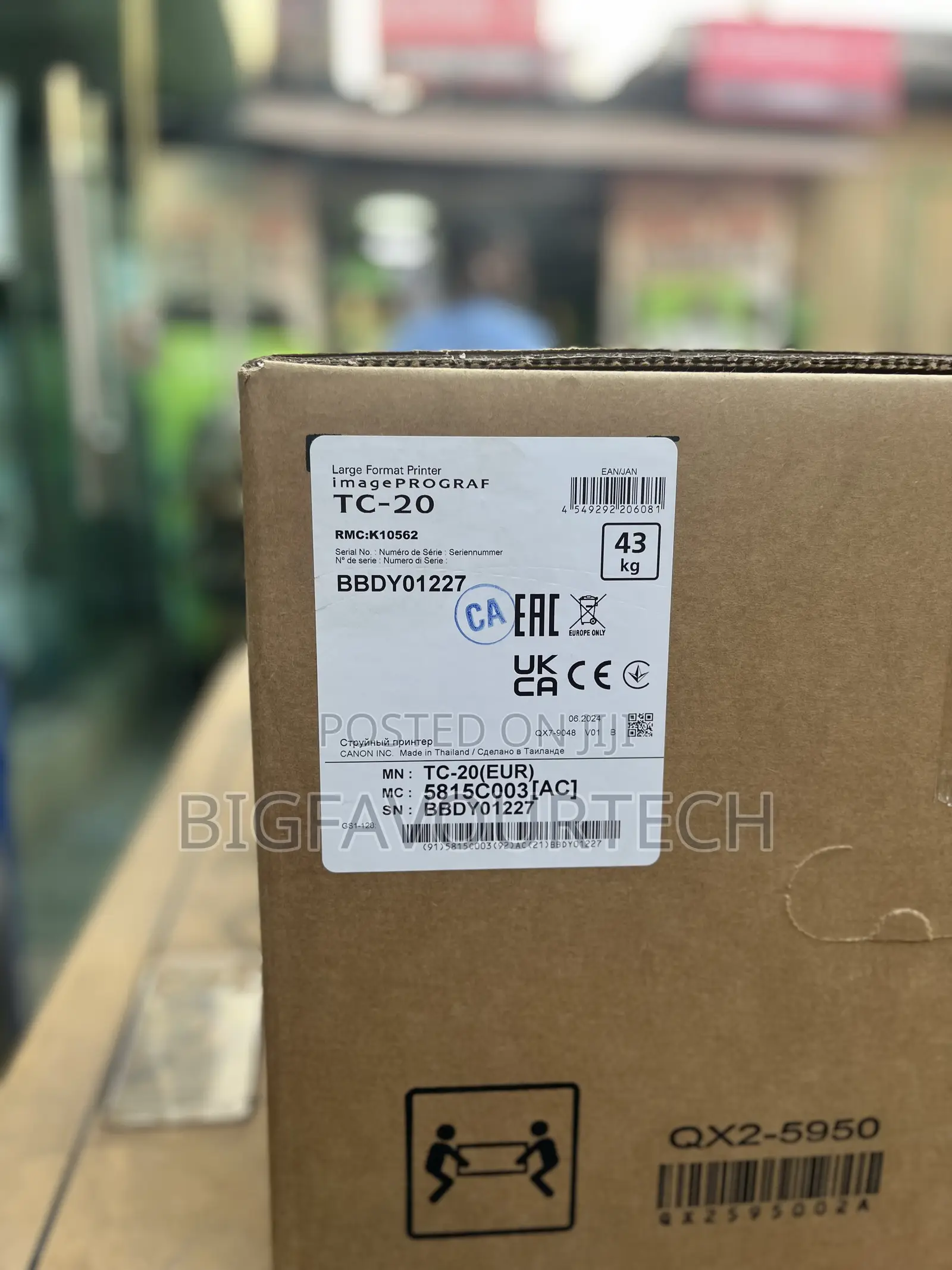Canon imagePROGRAF TC-20