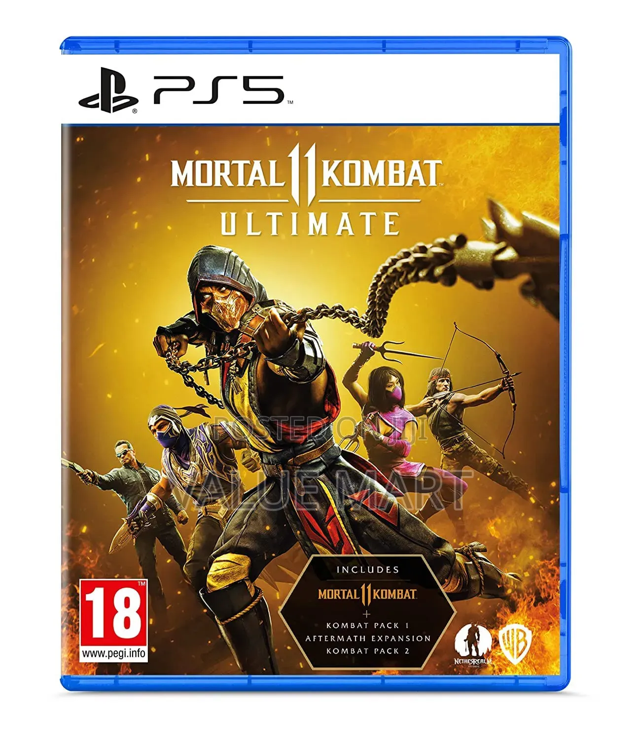 PS5 Mortal Combat Disc