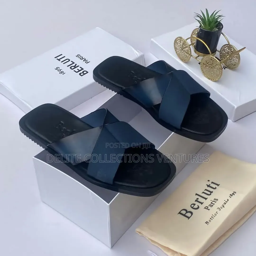 *Berluti Luxury Crossed Slip-On* 3 Colours | 40 - 46