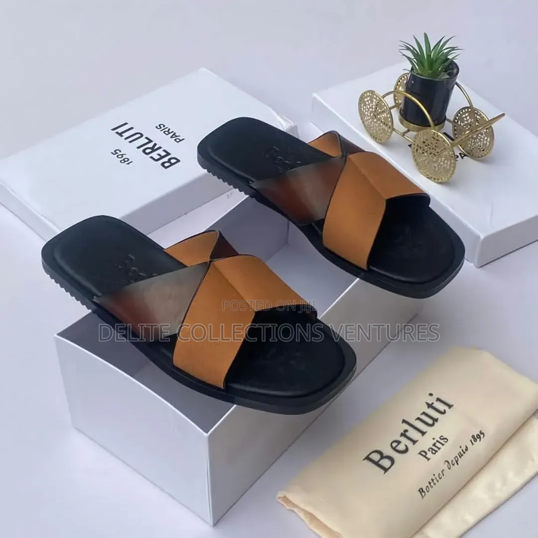 *Berluti Luxury Crossed Slip-On* 3 Colours | 40 - 46