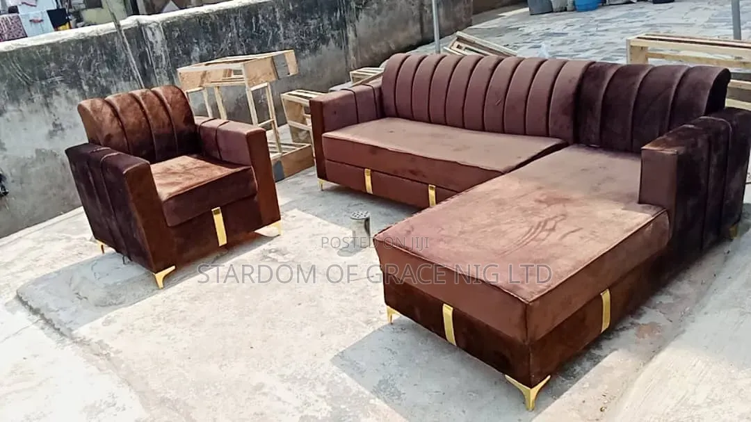 Set of L.Shape Home Couch