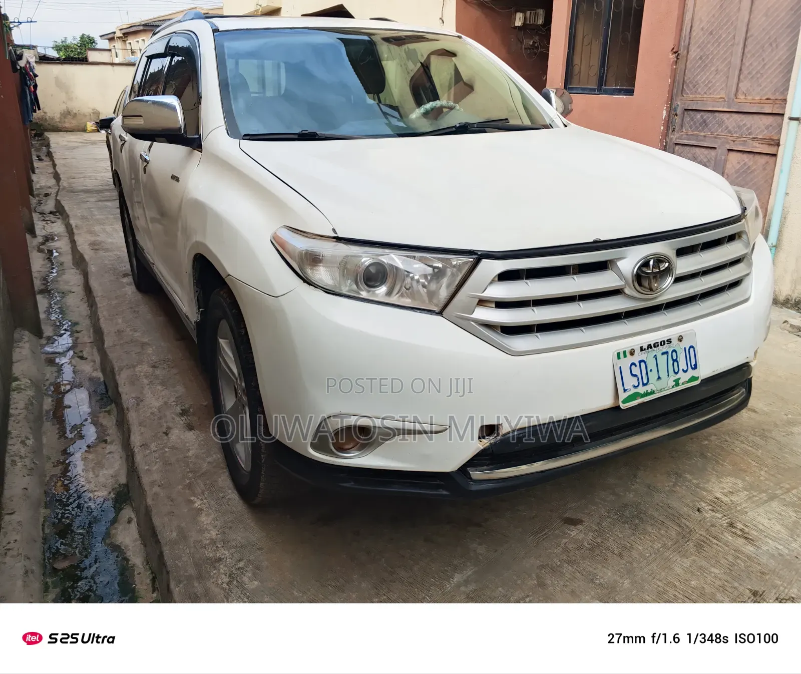 Toyota Highlander Limited 2008 White