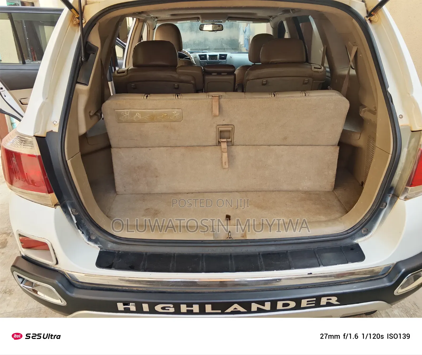 Toyota Highlander Limited 2008 White