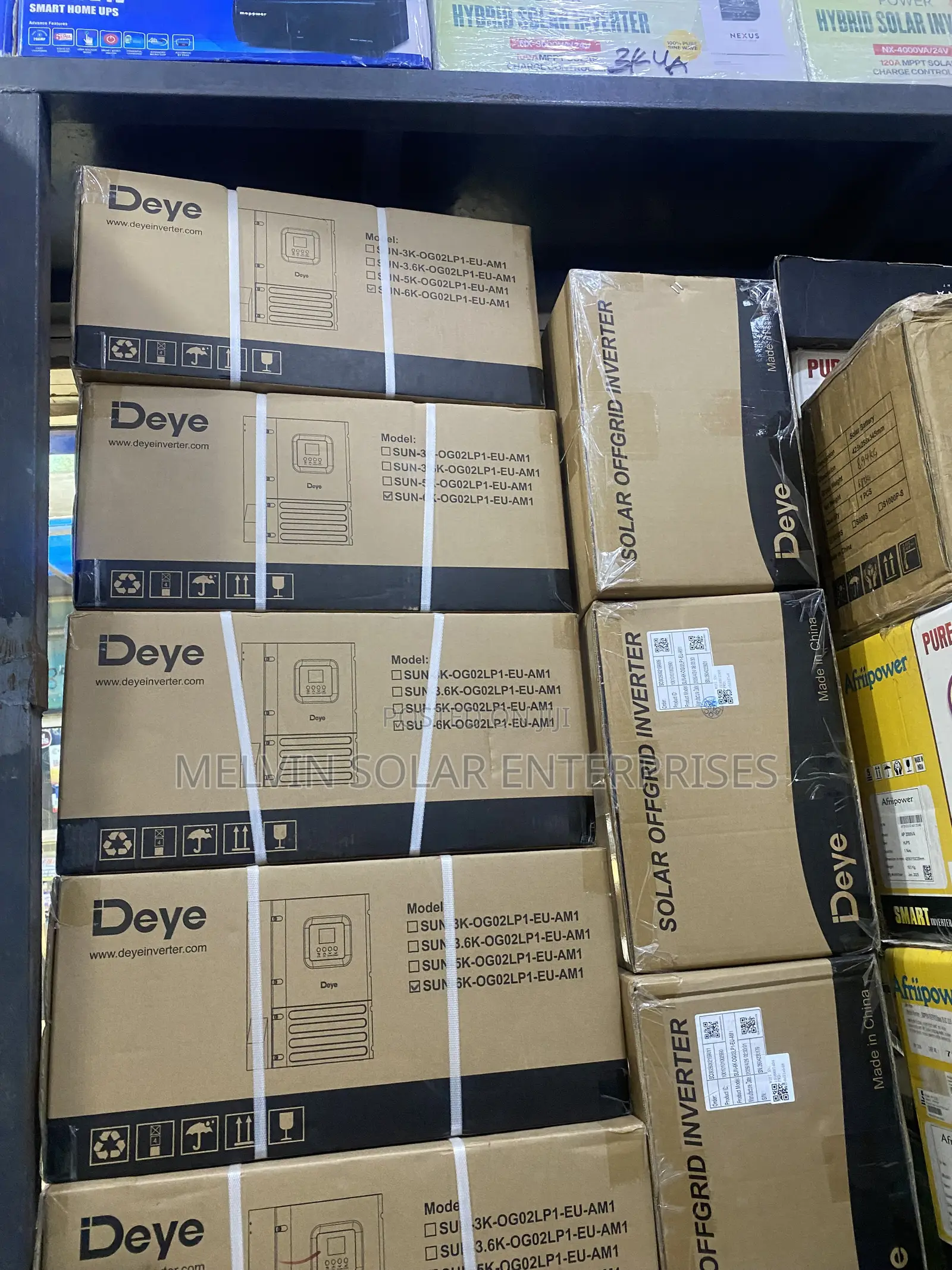 6kw 48v Deye Solar Hybrid Inverter Available Now in Store Dm Lets Deal