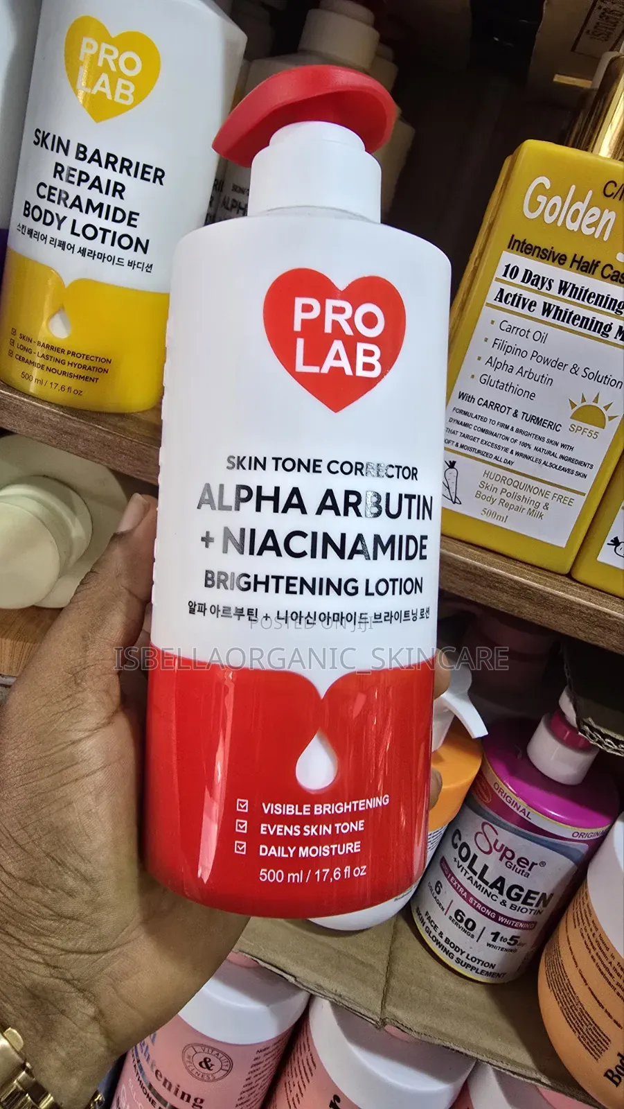 Prolab Alpha Arbutin Niacinamide Brightening Lotion