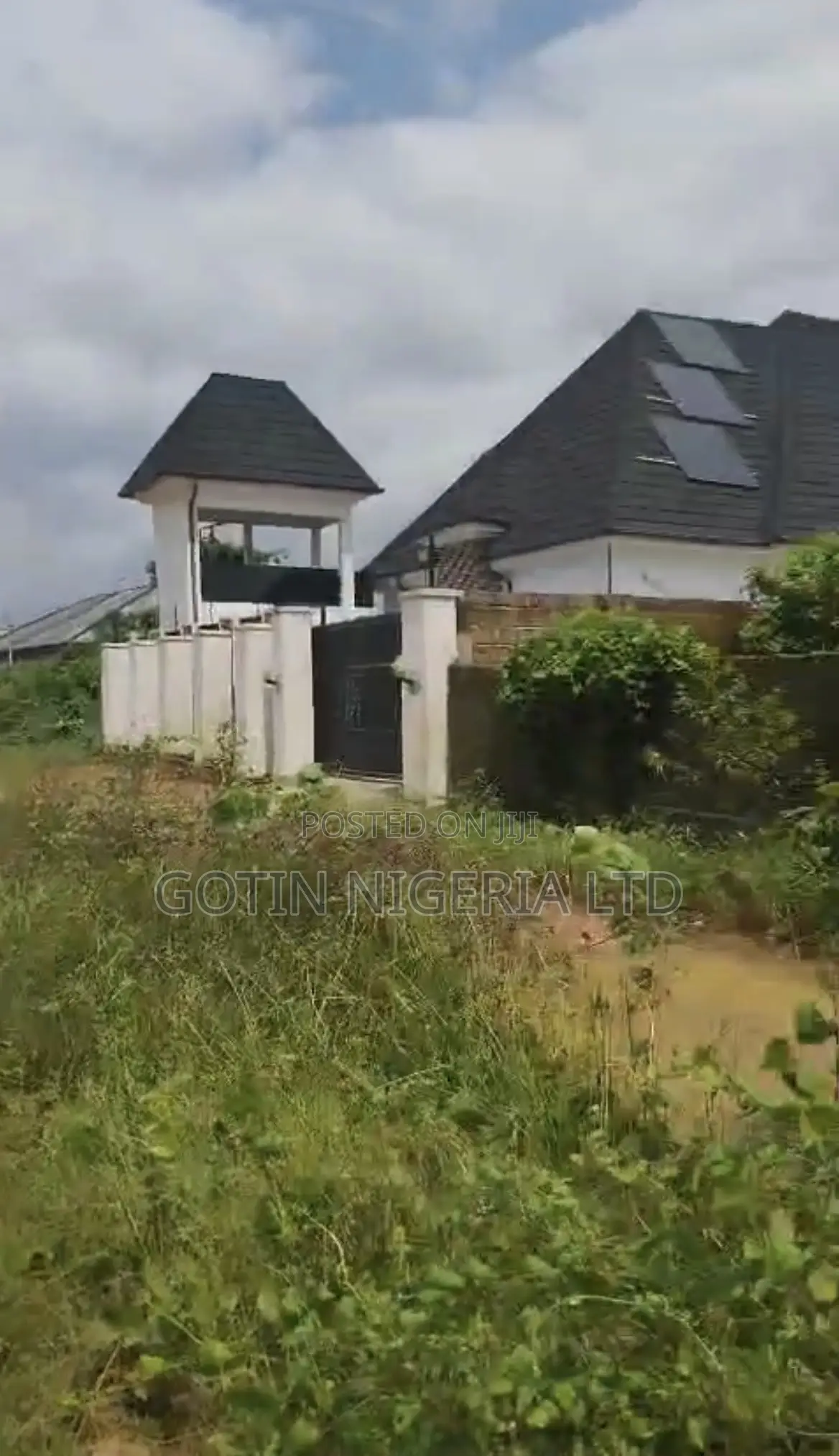 50ft X 100ft Fenced Land 3 Plots From Tarred Road