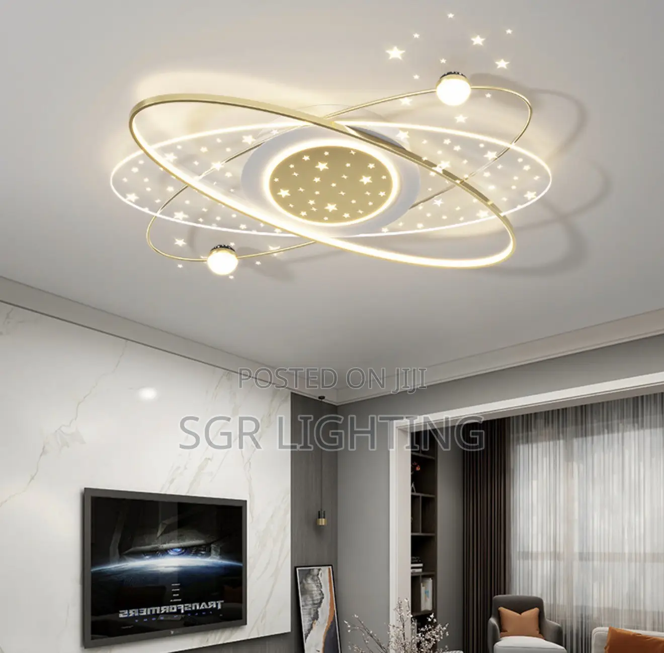 Modern Simplicity LED Ceiling Lights Luxury Round Circle Lamps