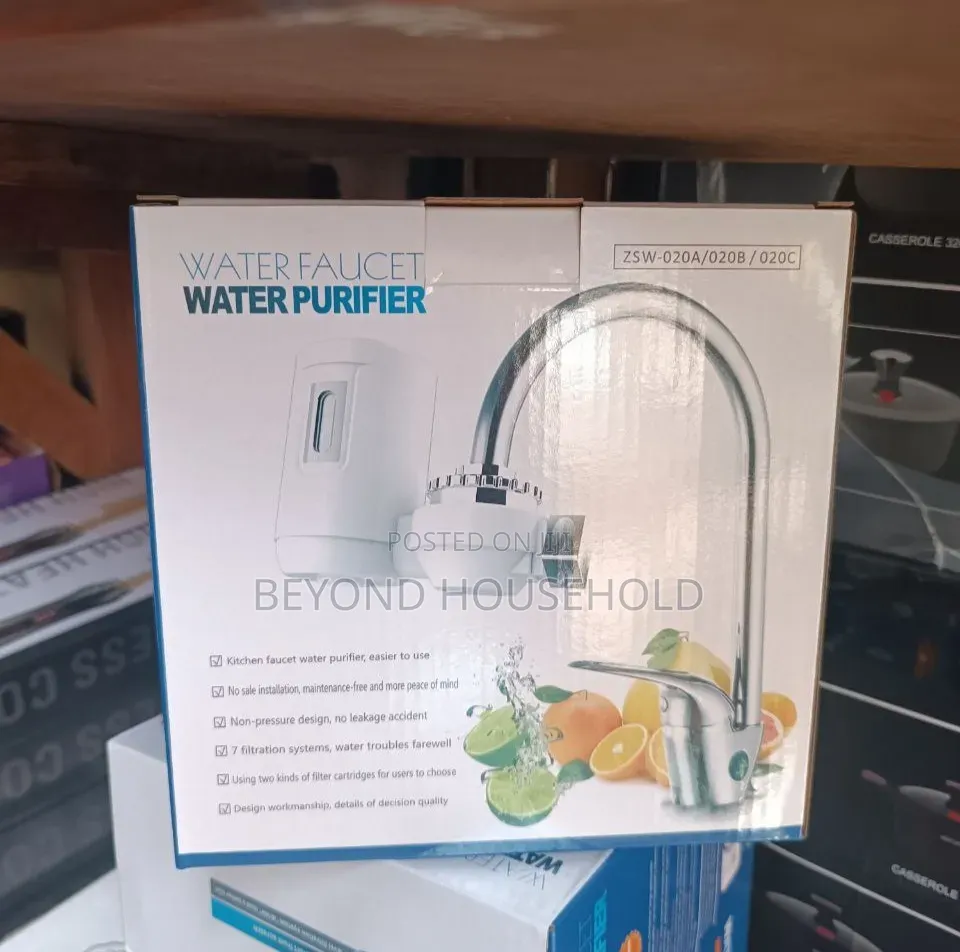 Faucet Water Purifier Filtration System – Tap Water Filter Attachment