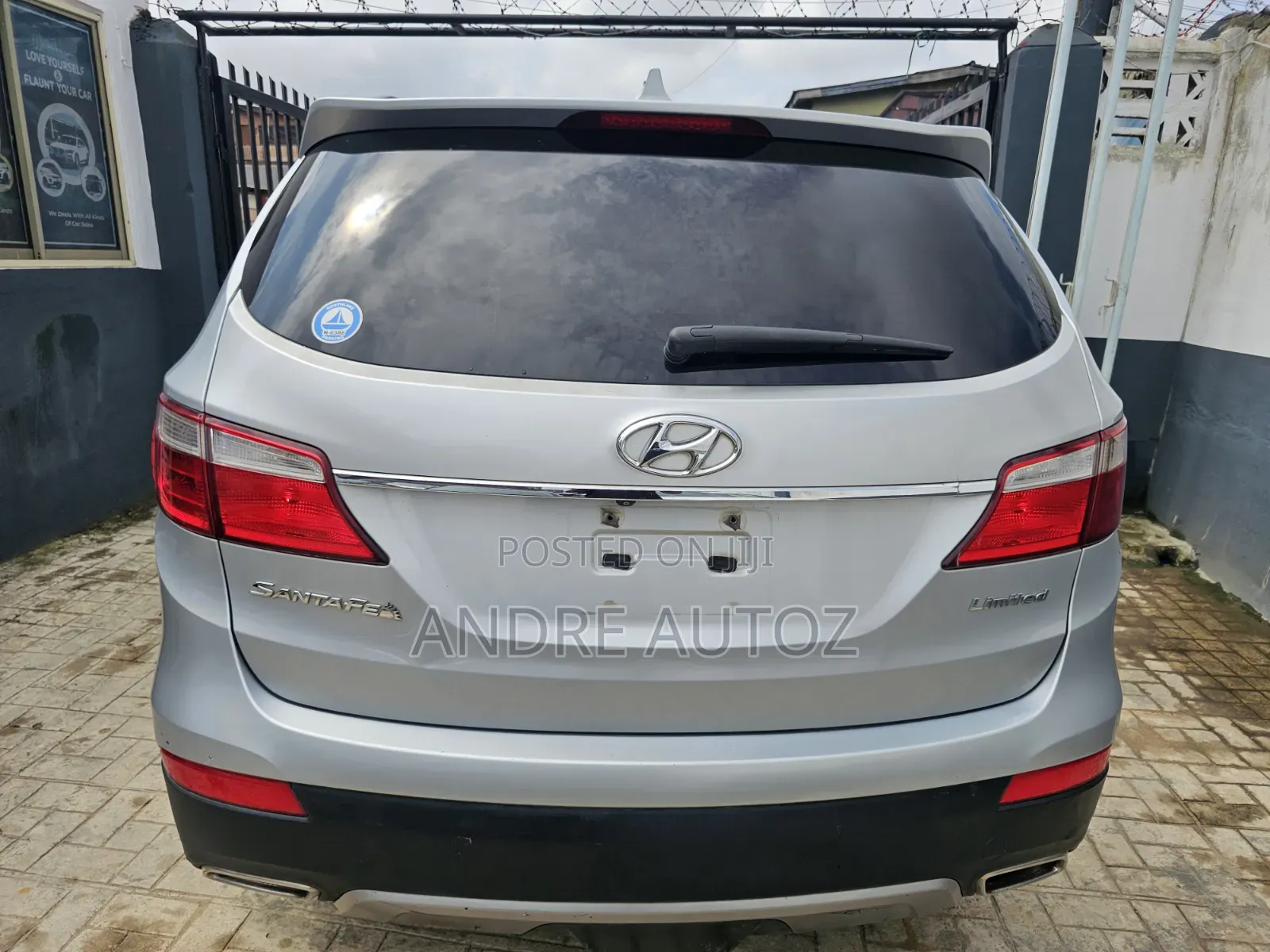 Hyundai Santa Fe 2015 Silver