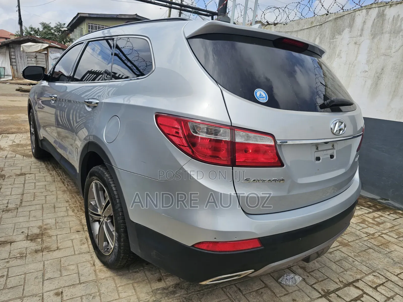 Hyundai Santa Fe 2015 Silver