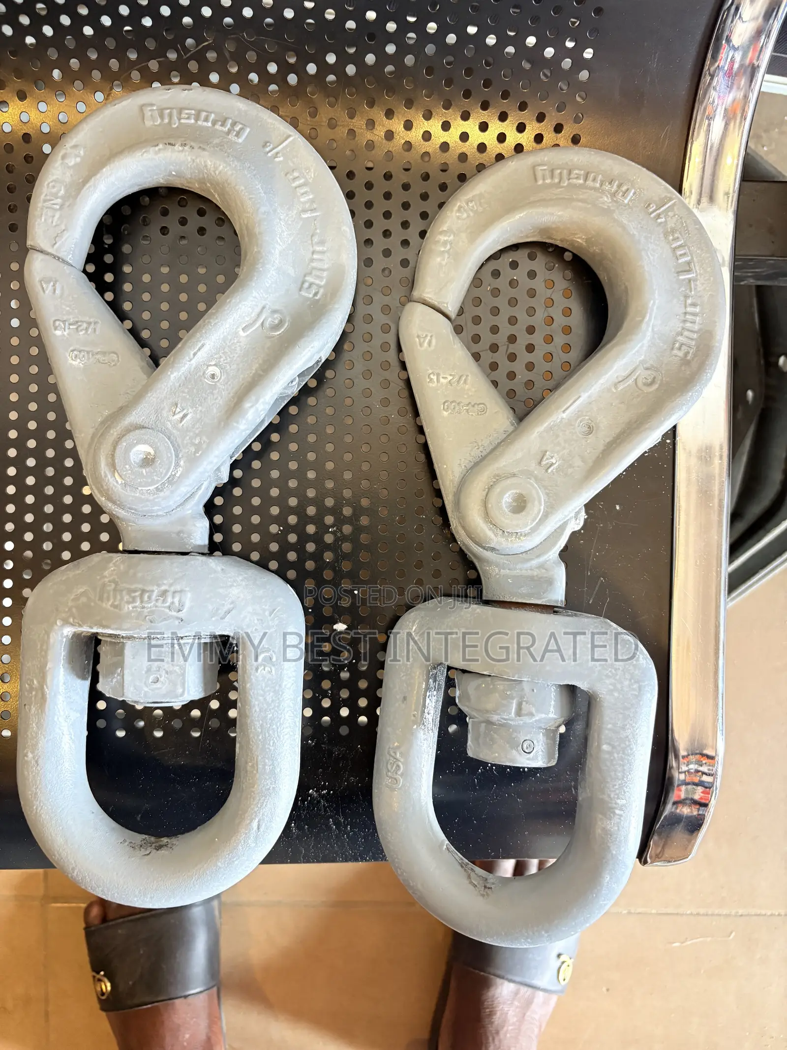 Crosby S-1326 Grade 100 Shur-Loc Swivel Hooks