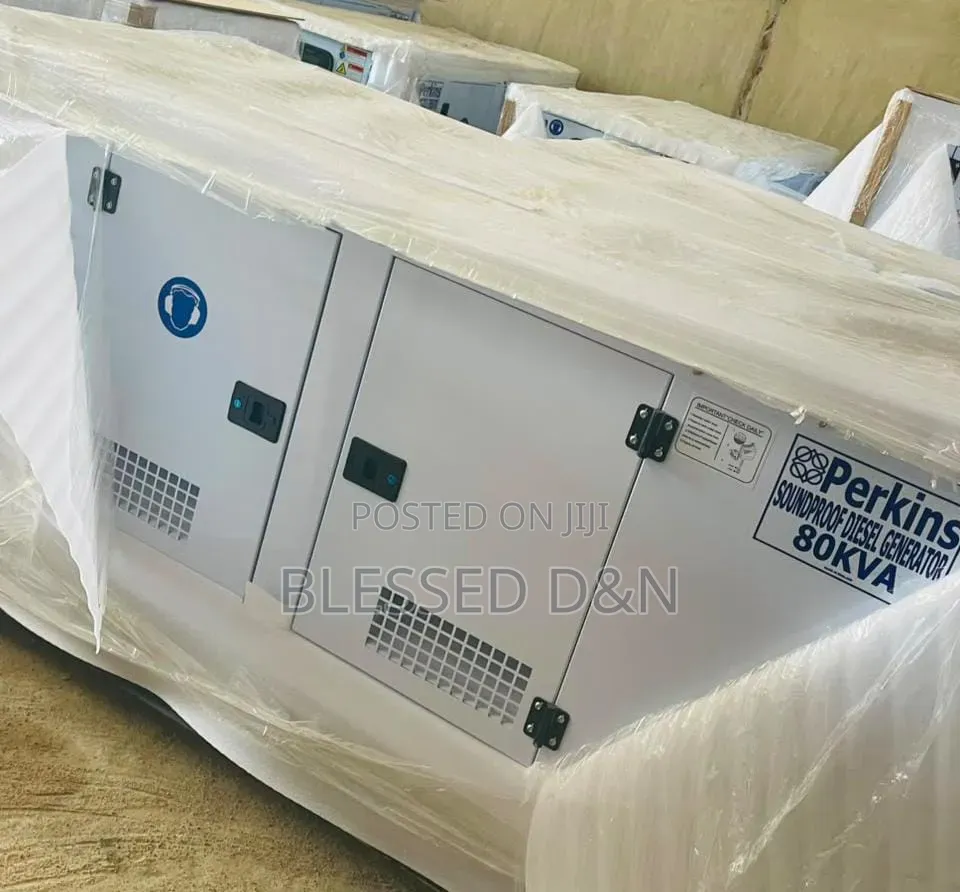 80kva Perkins Soundproof Diesel Generator