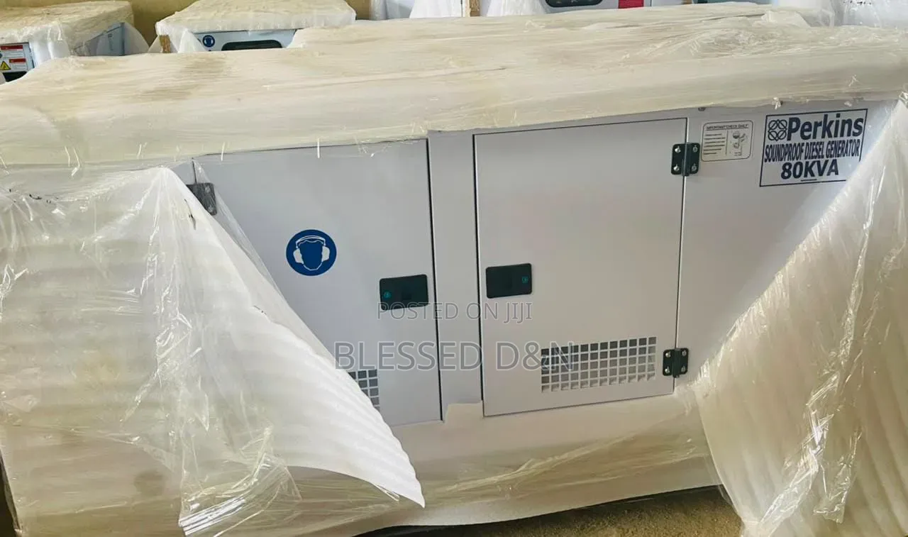 80kva Perkins Soundproof Diesel Generator