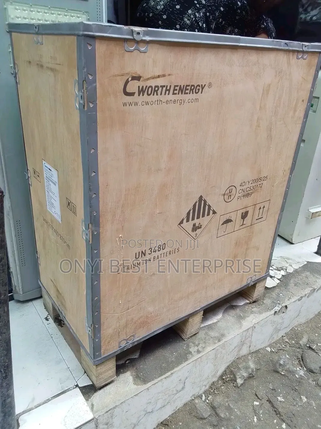 C Worth Energy Lithium Ion Battery 20kwh48v-51.2v Brand New One