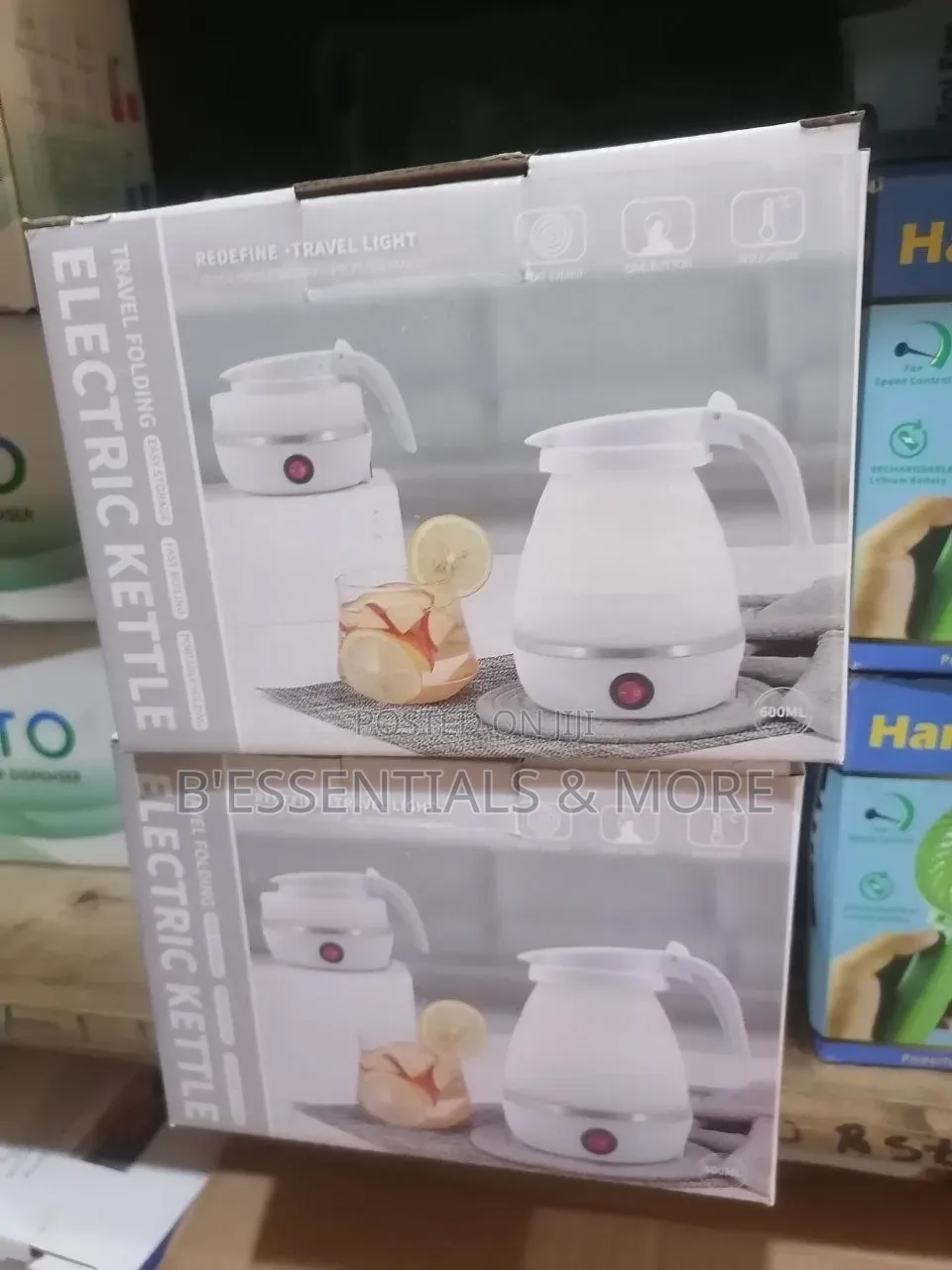 Collapsible Silicone Electric Kettle