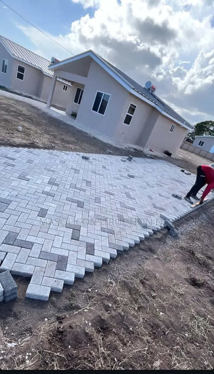 Quality Interlock Stone Installation for Driveways and Compounds