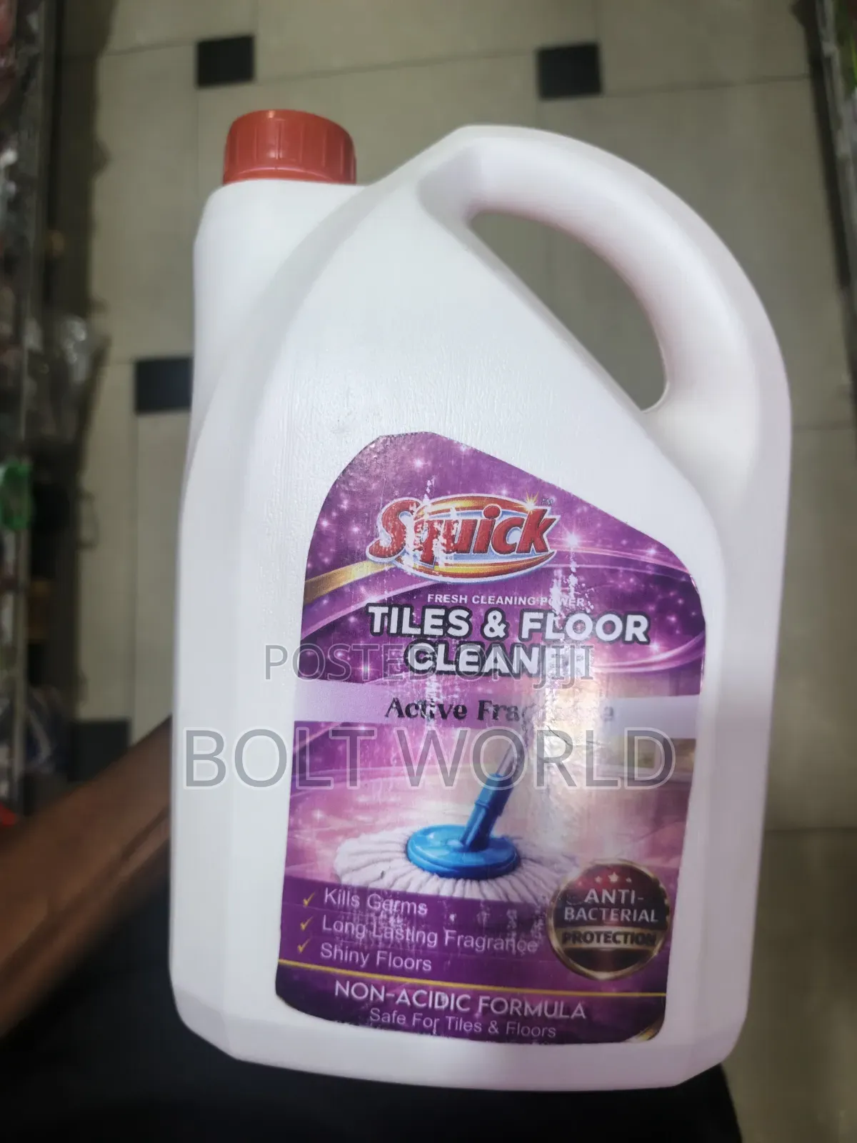 Squick Tiles and Floor Cleaner