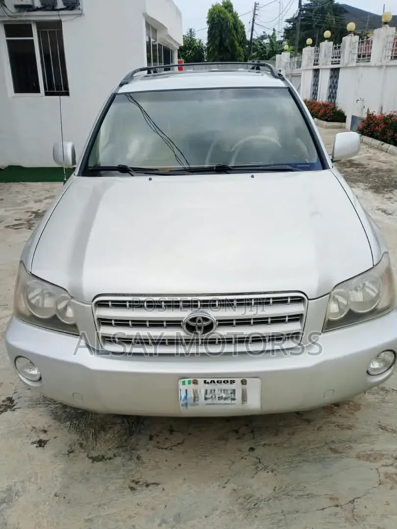 Toyota Highlander V6 FWD 2003 Silver