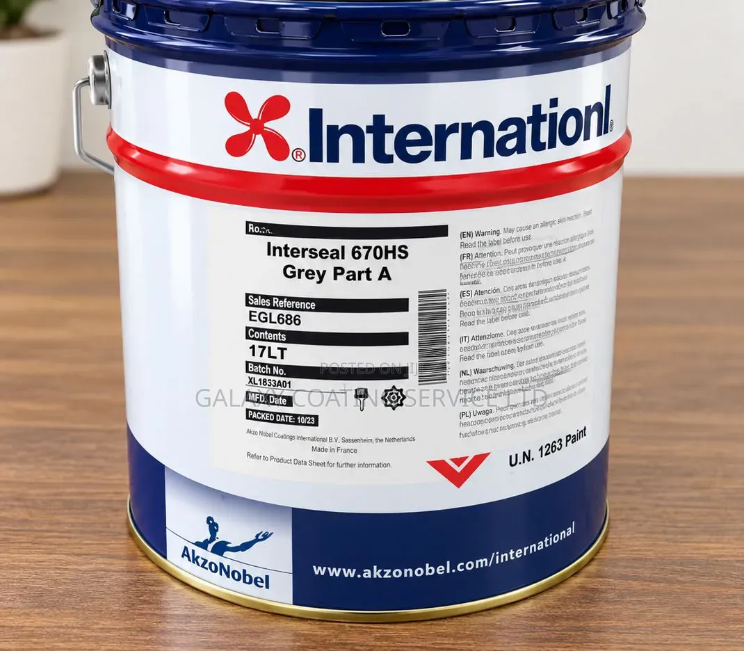 INTERSEAL 670 HS- Epoxy Grey( a and B Comp.