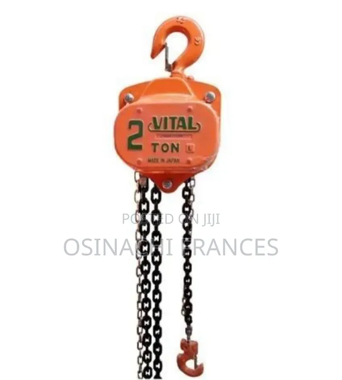 2TONS Manual Hoist Chain Block With 3 Meter Chain