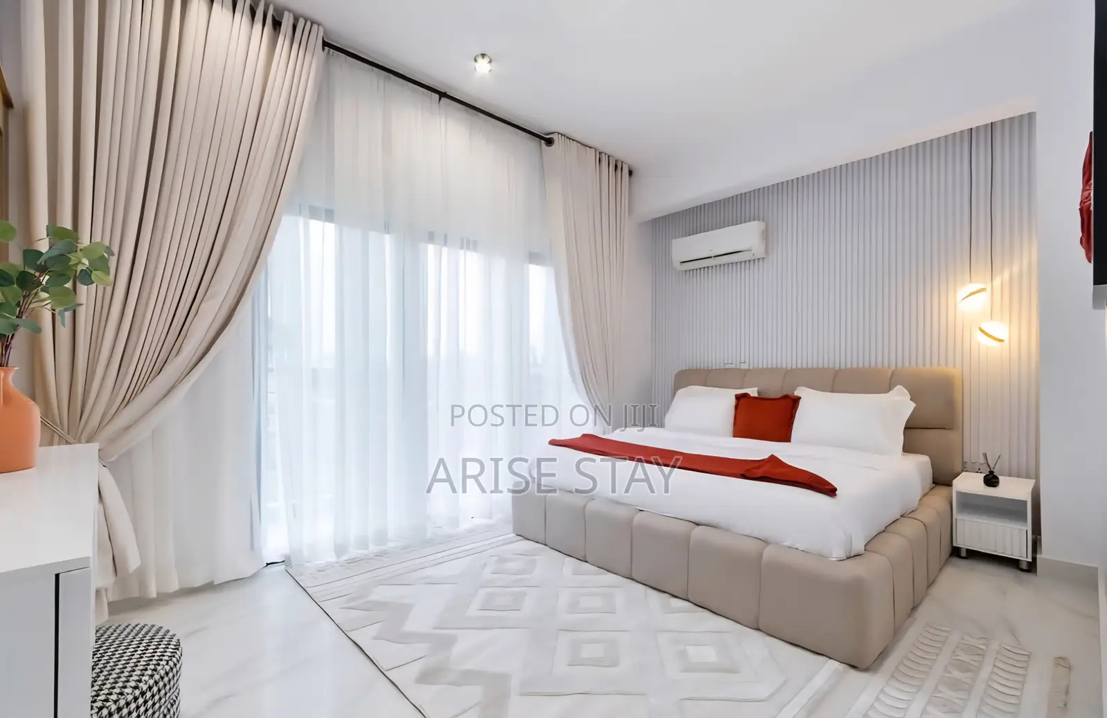 New 2-Bedroom Shortlet With Smart TV Fast Wifi | Lekki Phase 1
