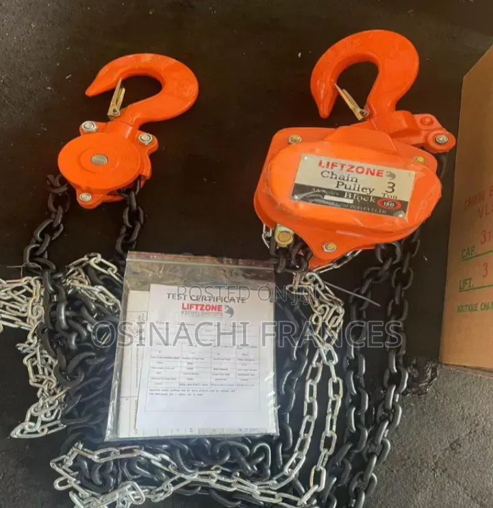 3TON Hoist Chain  Block Original