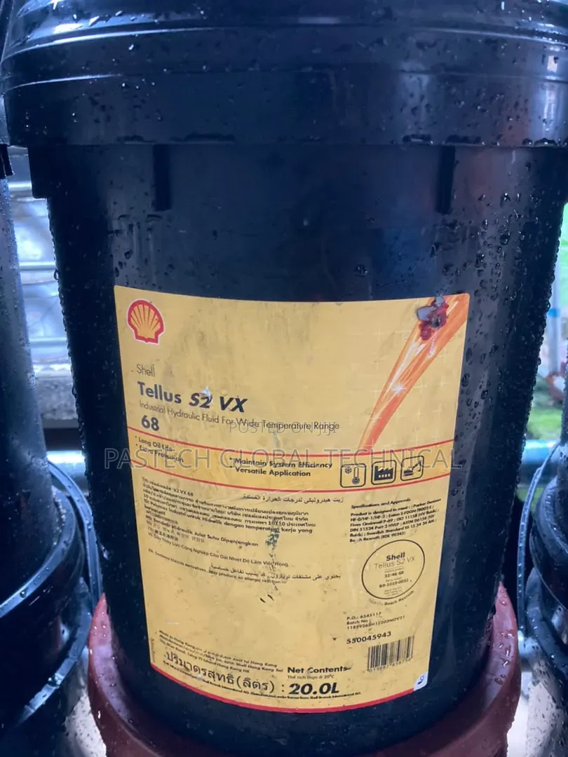 Shell Industrial Oil || Omala S2 Gx || Tellus S2 Vx || 20l