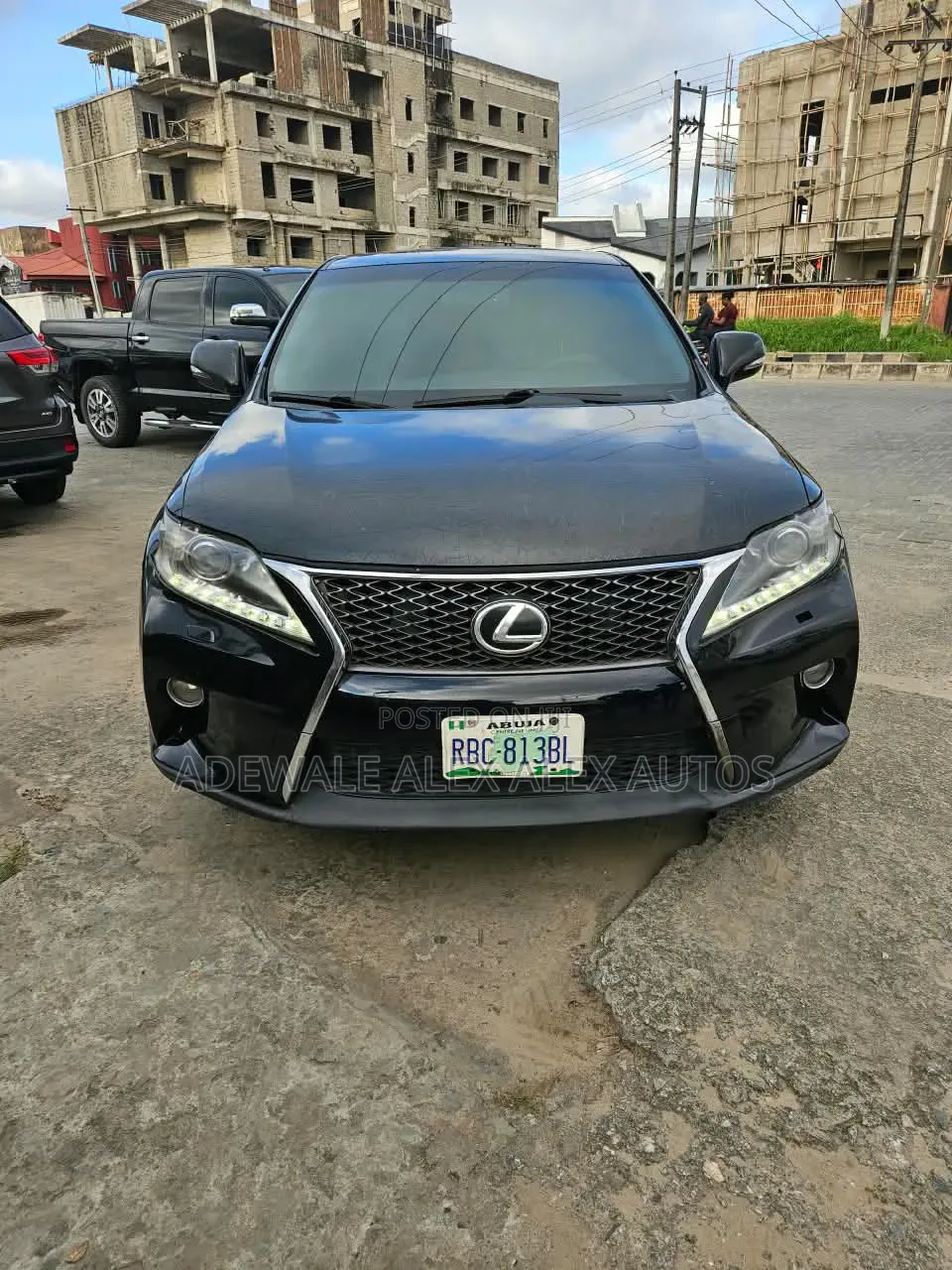 Lexus RX 350 F SPORT AWD 2013 Black