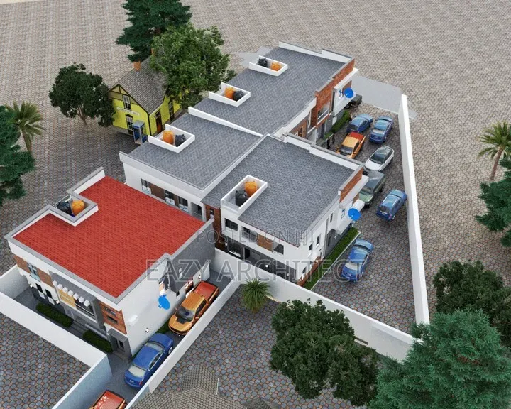Duplex Apartment Design With Full Architectural Design