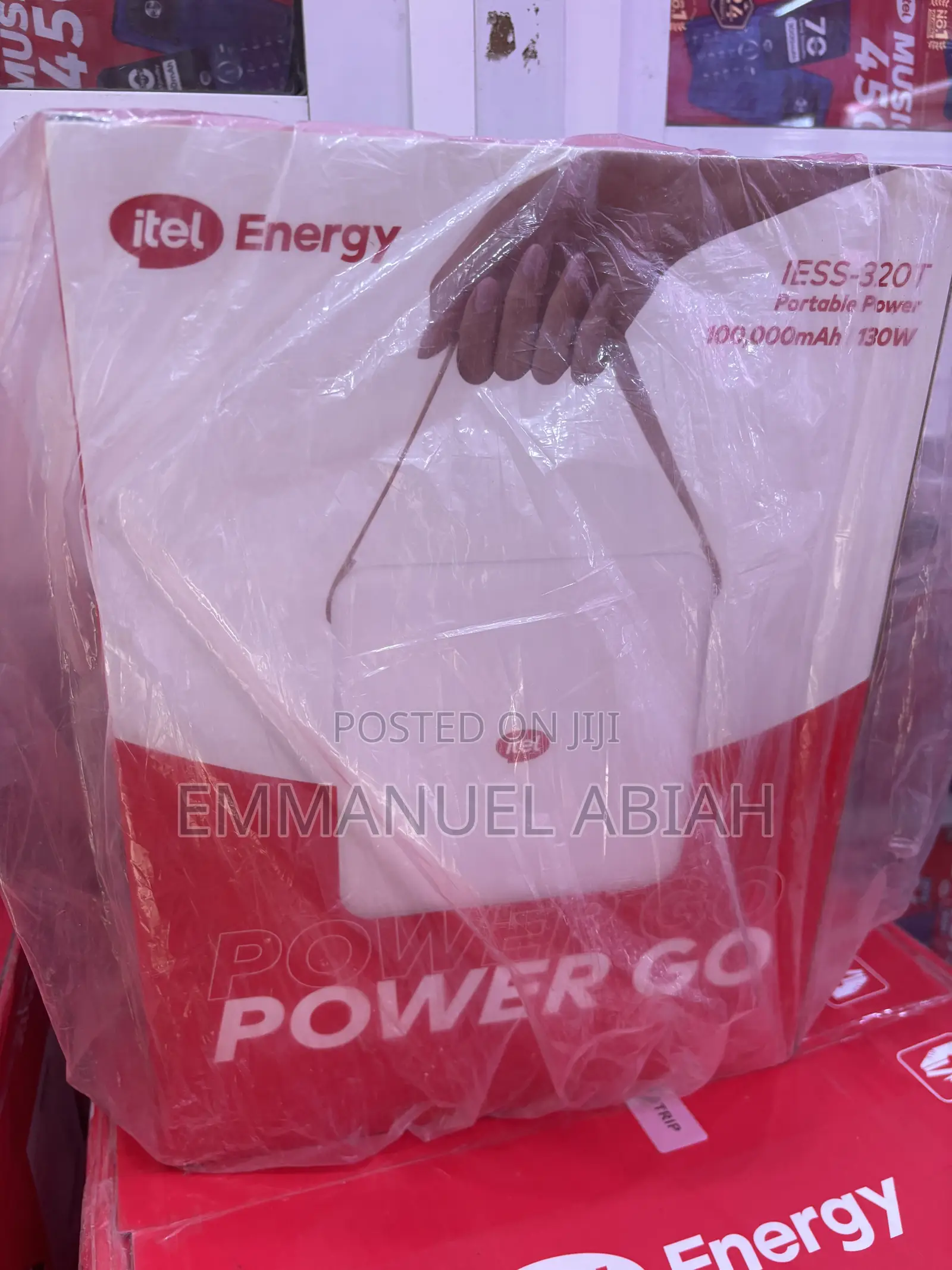 Itel Power Go 100,000mAh Power Bank