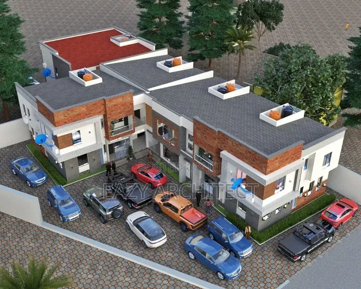 Duplex Design and Approval as-Built Full Architectural Drawing