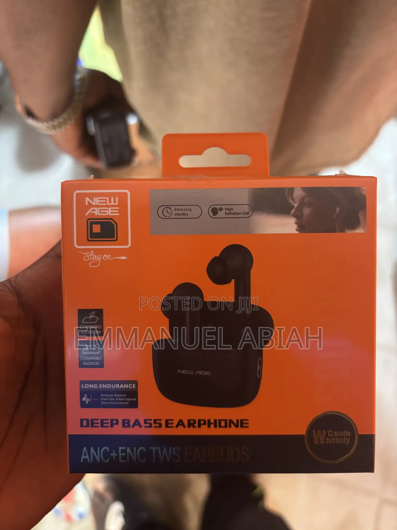 New Age Noise Cancellation EarPods
