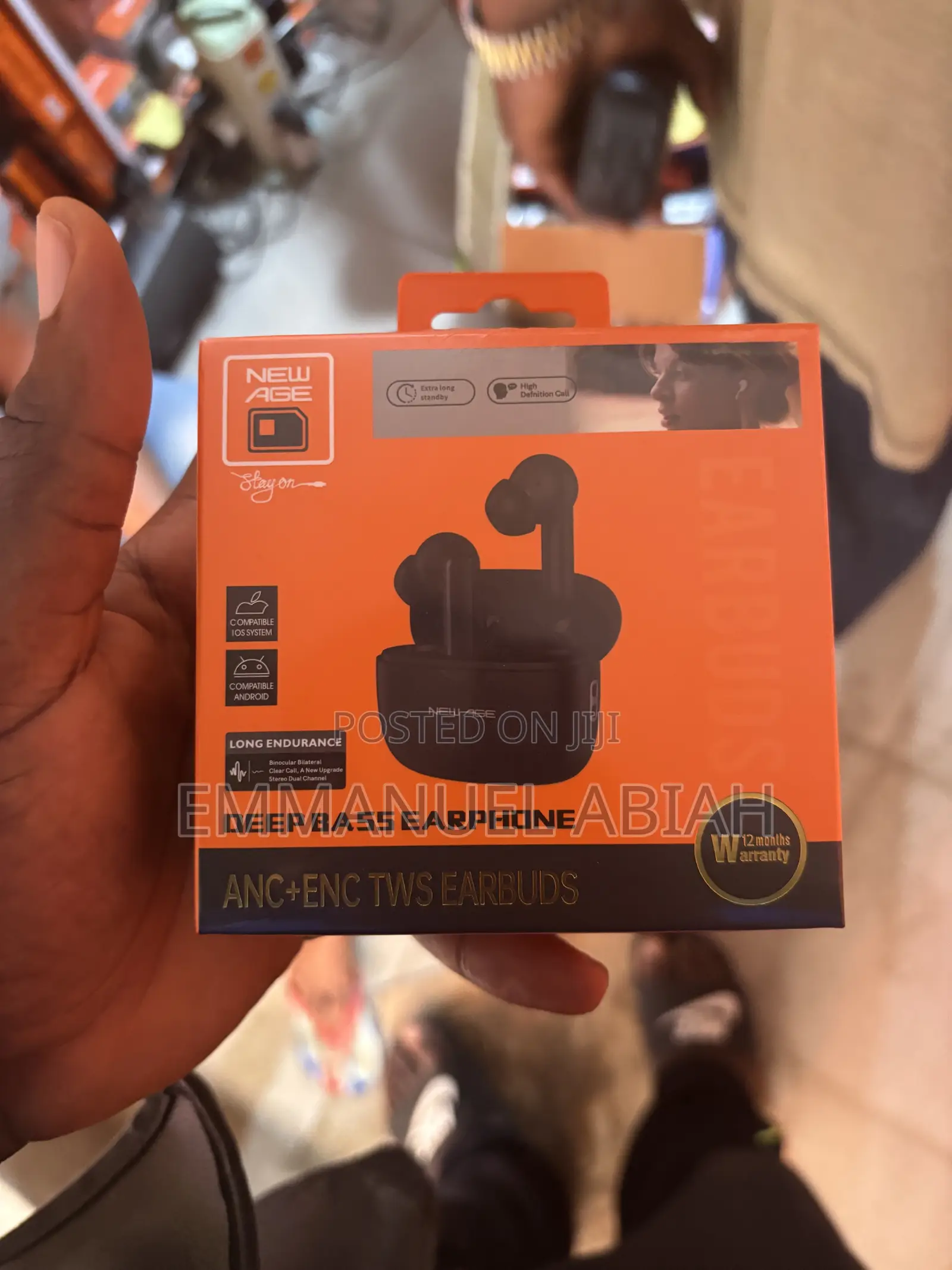 New Age Noise Cancellation EarPods