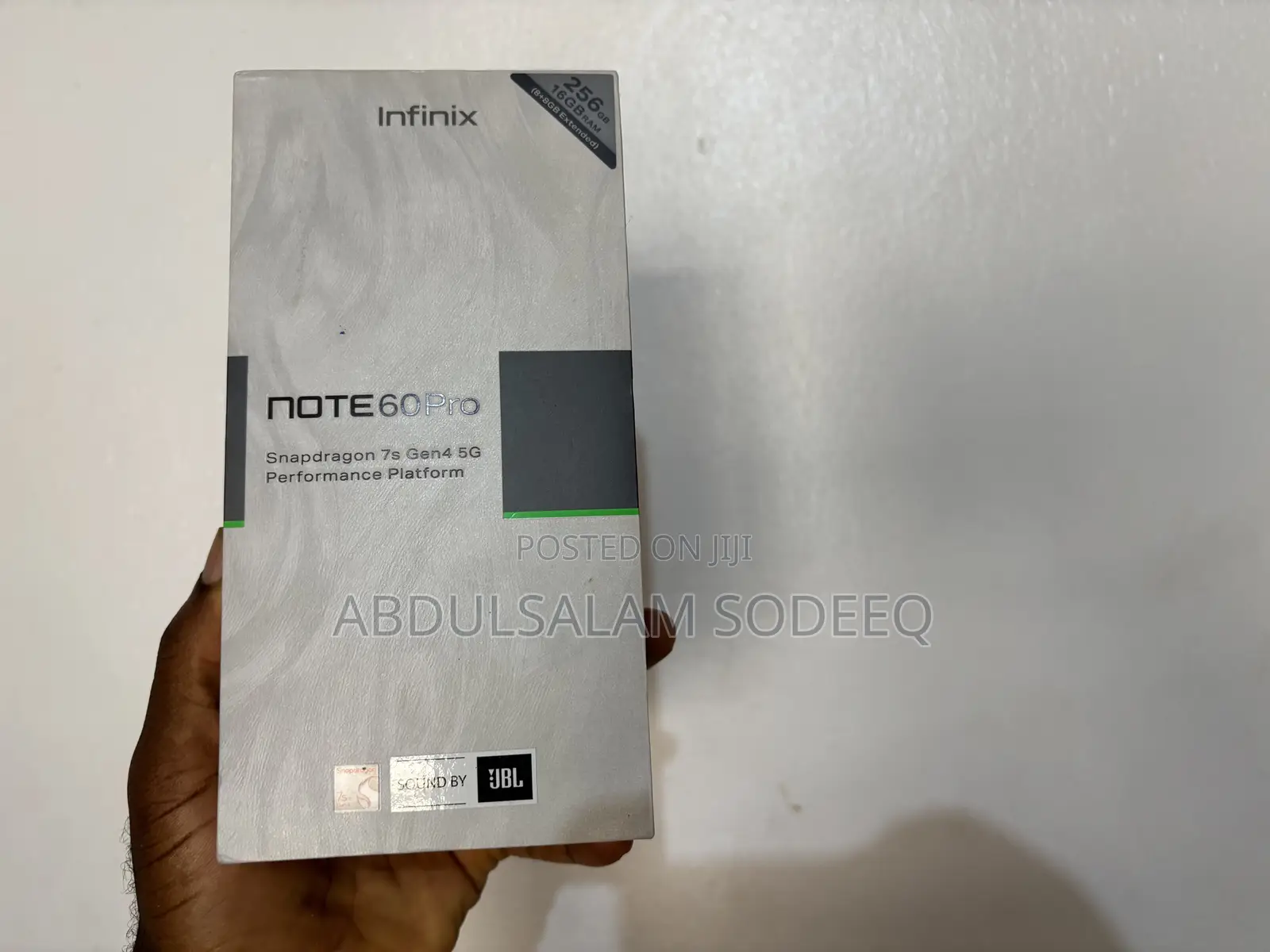 New Infinix Note 60 Pro 256 GB Blue
