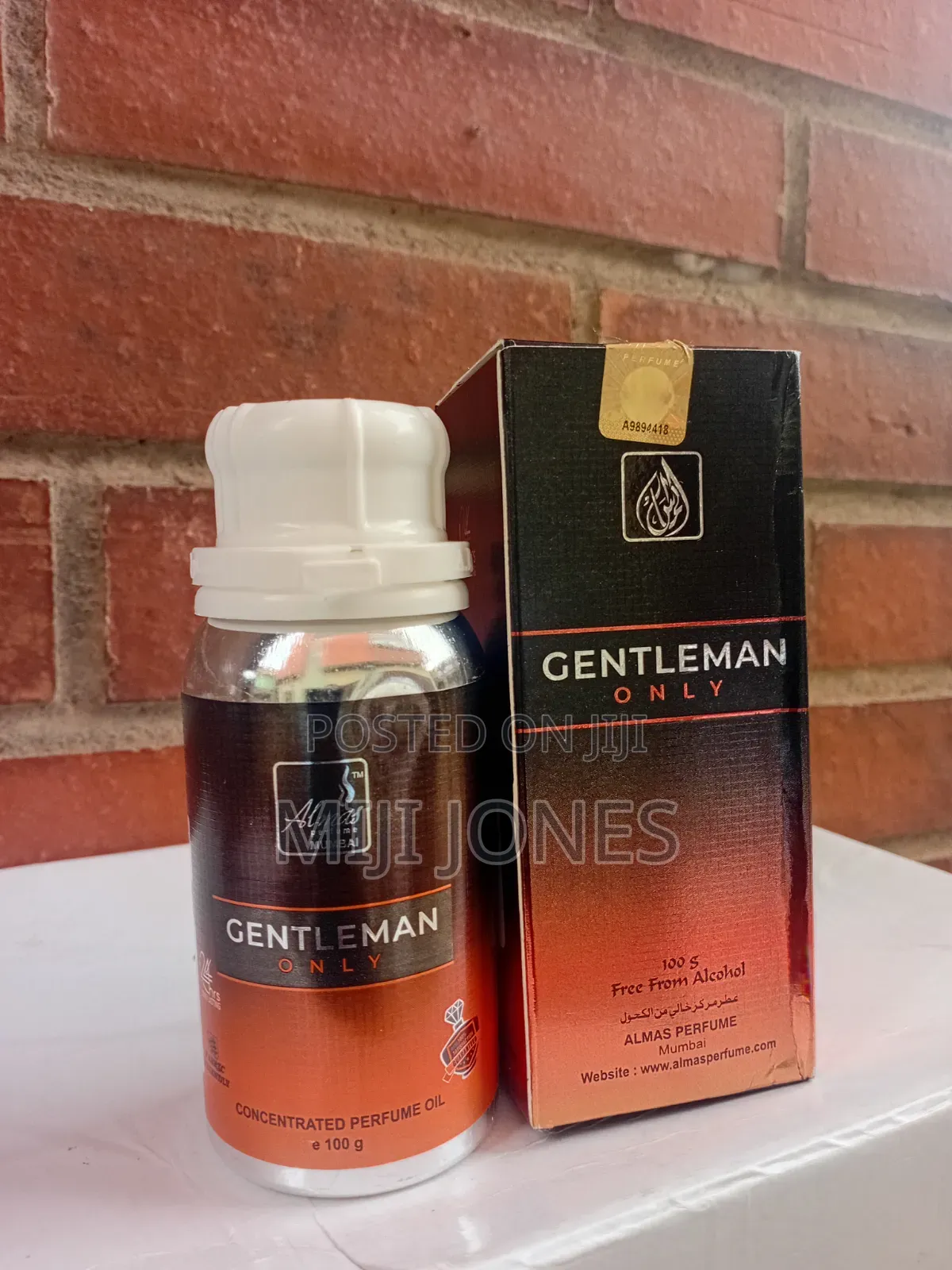 Gentleman Only 100ml Premium Perfume Oil - 46-Hour Long-Lasting Scent*