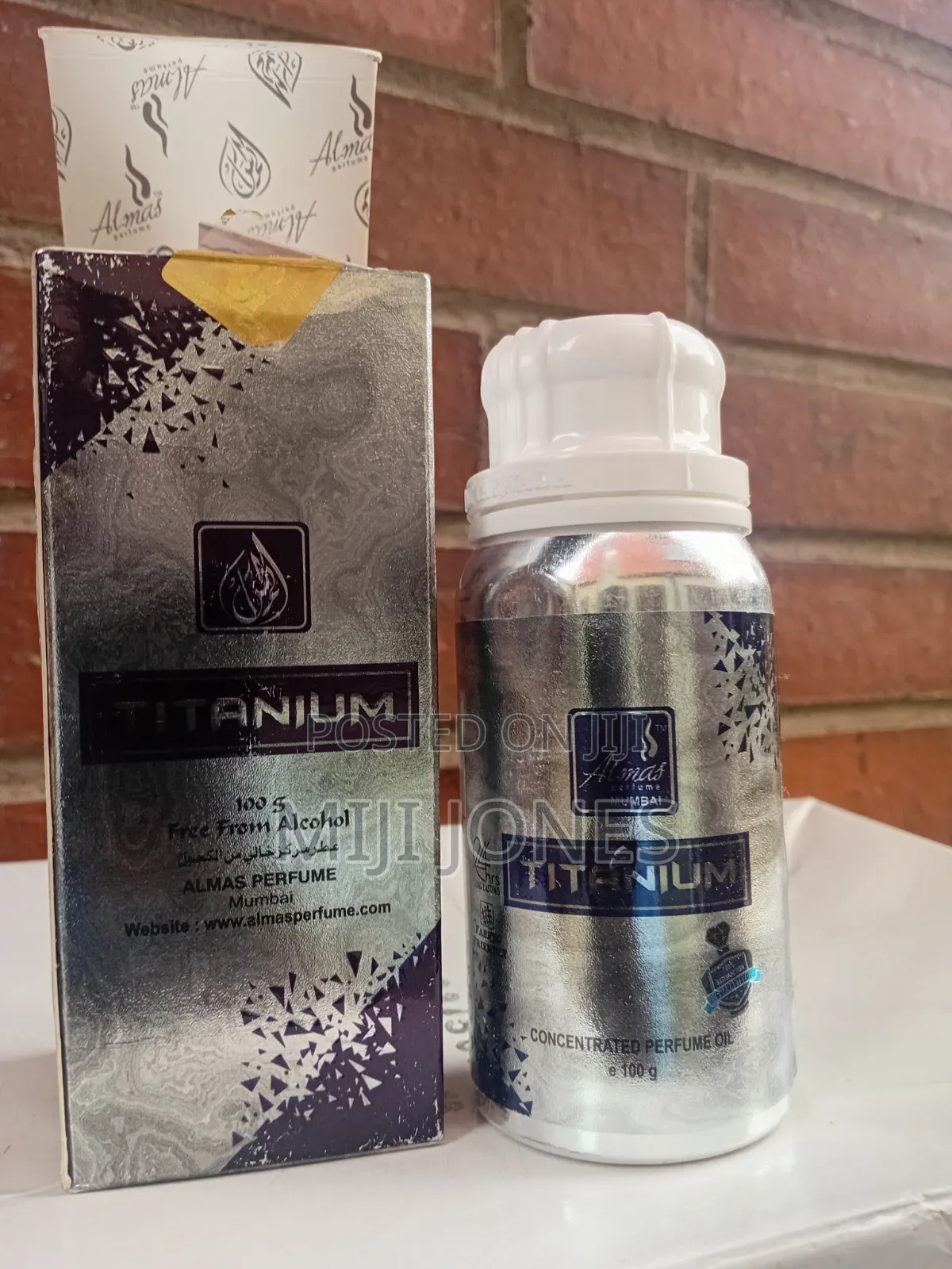 Titanium 100ml Premium Perfume Oil - Bold Long-Lasting Scent*