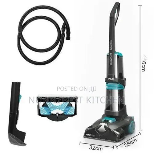 RAF R-8671 2-in-1 Professional Carpet Cleaner Sweeper