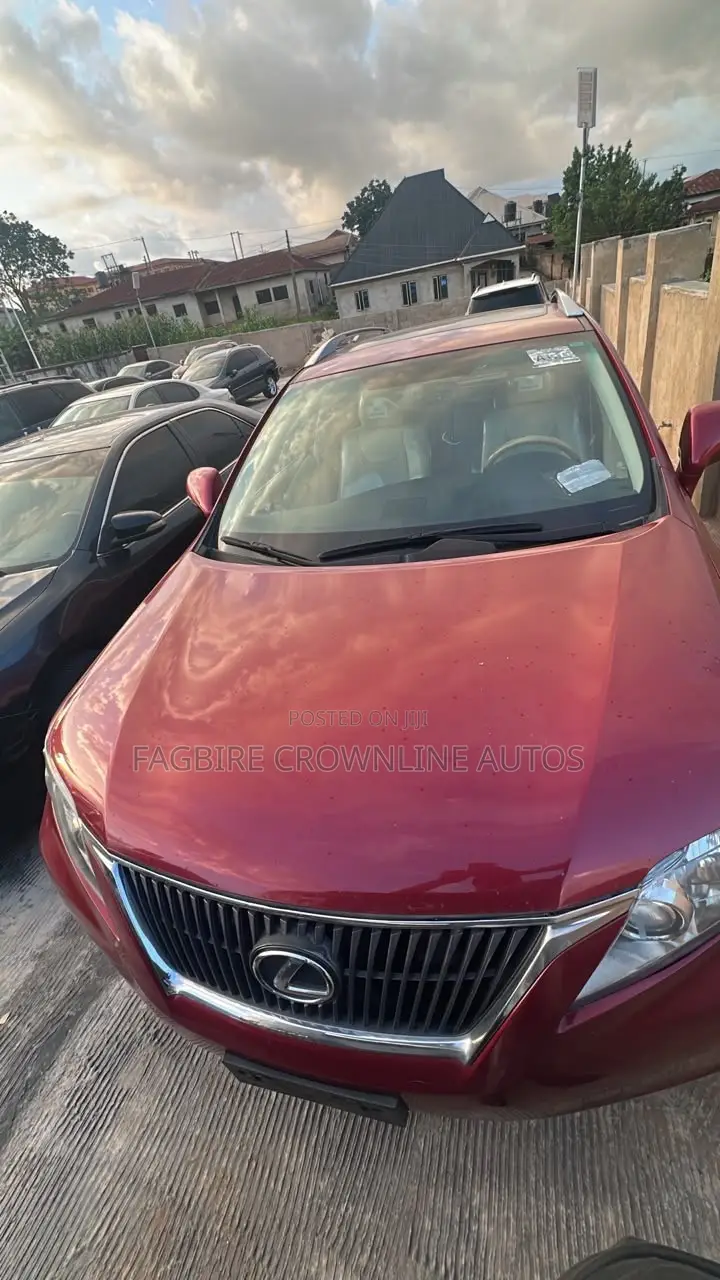 Lexus RX 350 FWD 2012 Red